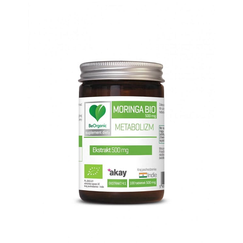 Extrait de Moringa BIO 500 MG 100 comprimés de beorganic MEDICALINE