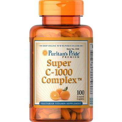 Vitamine super C - Complexe 1000 100 comprimés PURITAN'S PRIDE