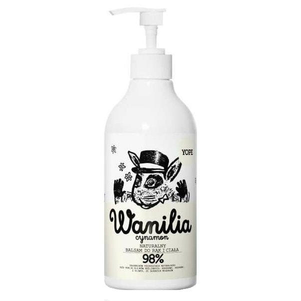 Baume mains naturel vanille et cannelle 300ml YOPE