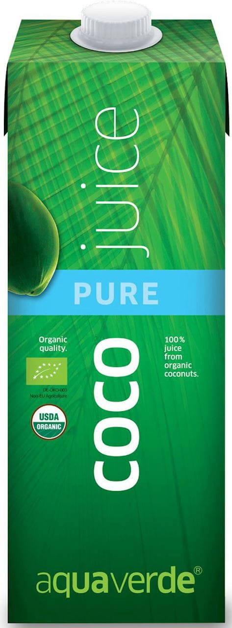 Eau de coco AQUA VERDE BIO 1000 ml - AQUA VERDE