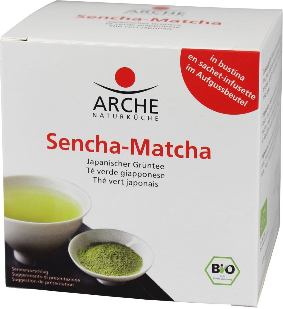 Thé Sencha - instant matcha BIO 10 x 15 g - ARCHE