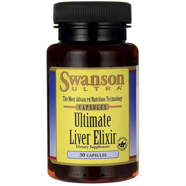 Élixir ultime du foie élixir du foie 30 gélules de SWANSON