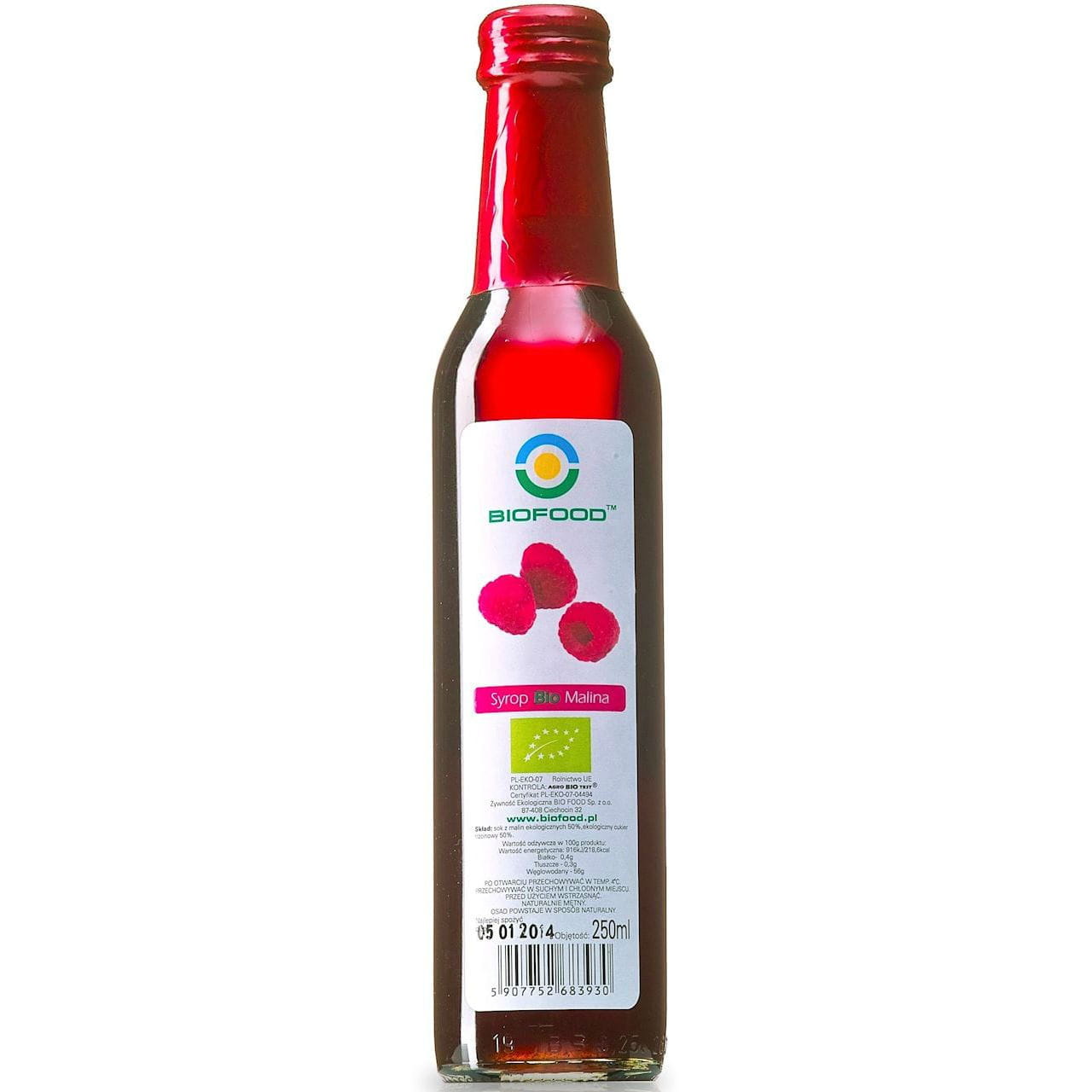 Sirop Framboise BIO 250 ml BIO FOOD