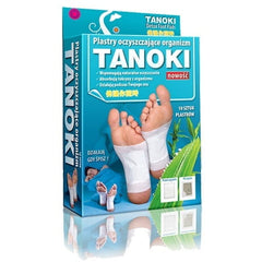 Tanoki detox foot pads patchs nettoyants 10 pcs / pack AURA HERBALS
