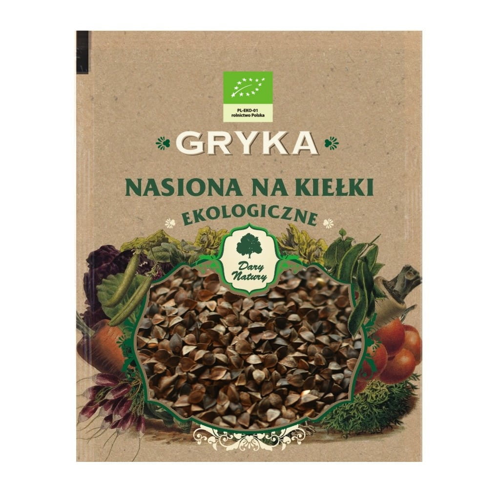 Graines de sarrasin BIO à germer 50 g - CADEAUX DE LA NATURE
