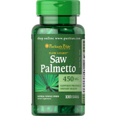 Saw Palmetto 450mg Saw Palmetto 100 gélules PURITAN'S PRIDE