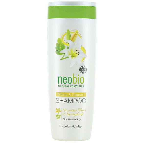 Shampooing pour cheveux abîmés aux extraits de lys et de moringa EKO 250 ml - NEOBIO