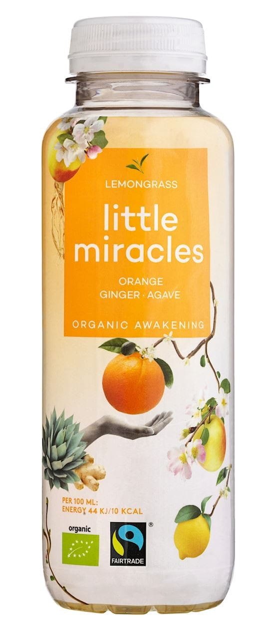 Boisson énergisante saveur citronnelle BIO 330 ml - LITTLE MIRACLES