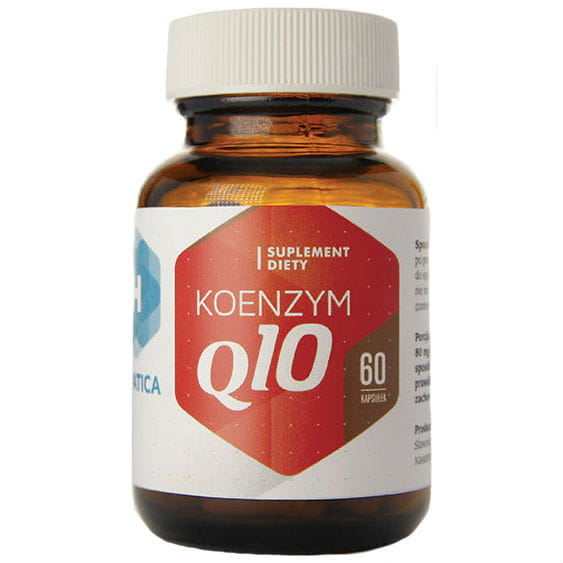 Coenzyme Q10 ubiquinone 80mg 60 gélules HEPATICA