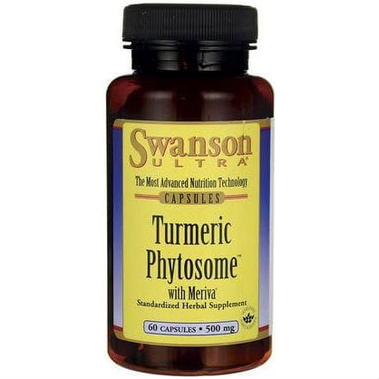 Phytosome de curcuma au meriva au phytosome de curcuma au meriva 500mg 60 gélules SWANSON