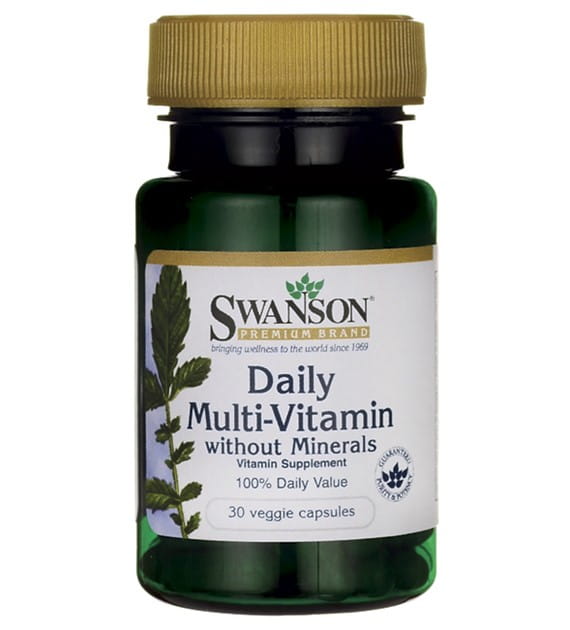 Multi vitamines multivitamines sans minéraux 30 gélules par jour multi vitamines SWANSON