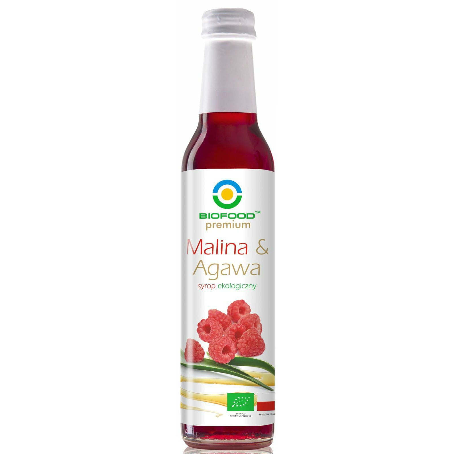 Sirop Framboise à l'agave BIO 250 ml - BIO FOOD
