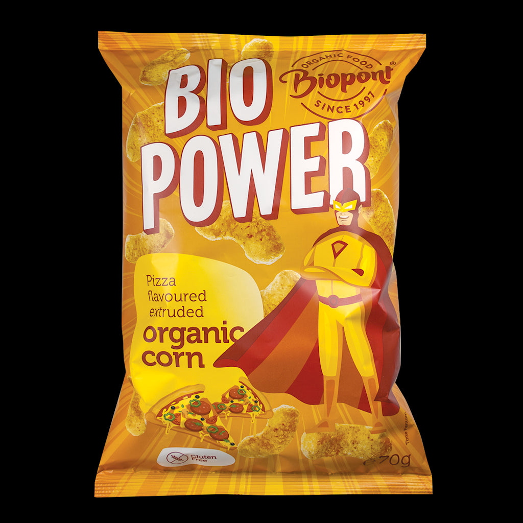 Chips de maïs pizza sans gluten BIO 70 g - BIO PONT