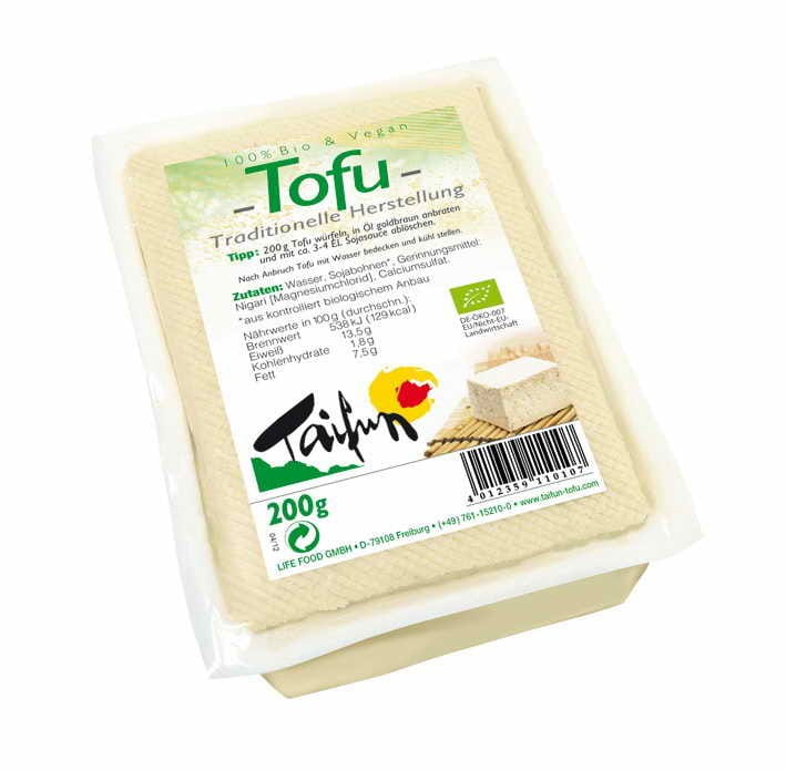 Tofu naturel BIO 200 g TAIFUN