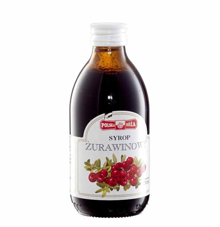 Sirop de canneberge 250 ml POLSKA RÓŻA