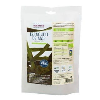 Spaghetti atlantique aux algues séchées BIO 100 g - ALGAMAR