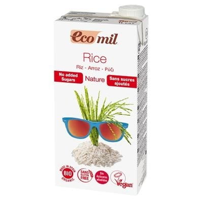 Boisson de riz sans gluten BIO 1000 ml ECOMIL