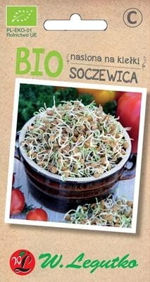 Graines à germer BIO lentilles 30 g LEGUTKO