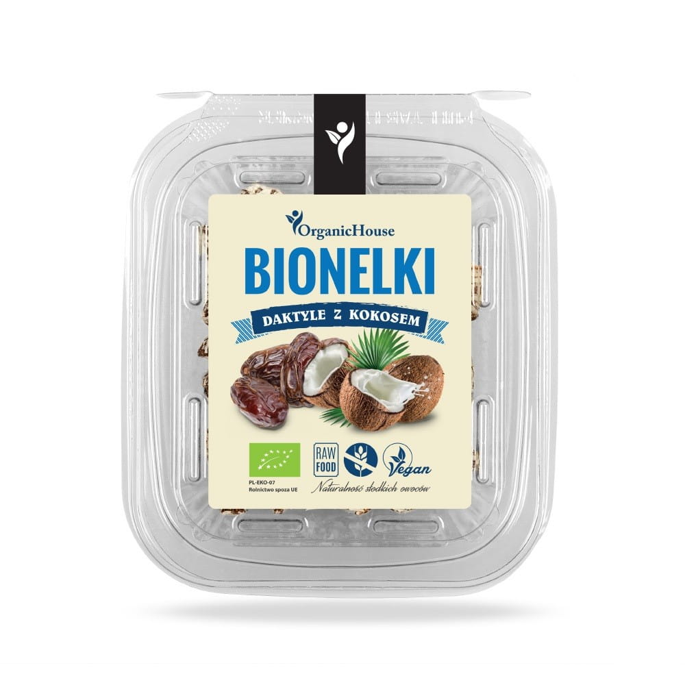 Bionelli dattes à la noix de coco BIO 80 g BIOMAISON