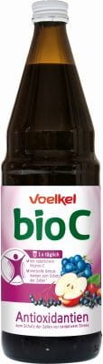 BIO C mélange de jus riches en antioxydants BIO 750 ml VOELKEL