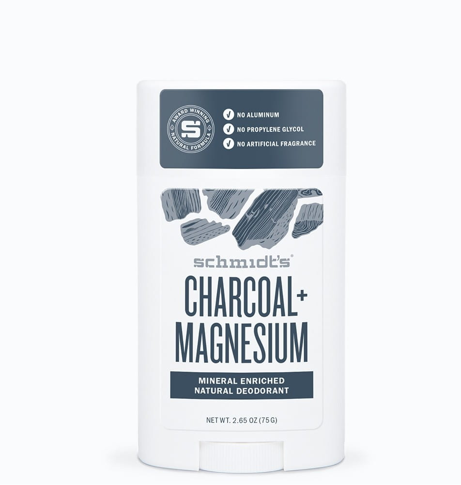 Déodorant stick charbon au magnésium 58 ml SCHMIDT'S