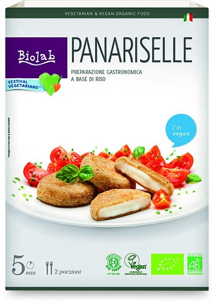 Médaillons végétaliens au goût de parmesan BIO 150 g bioLAB