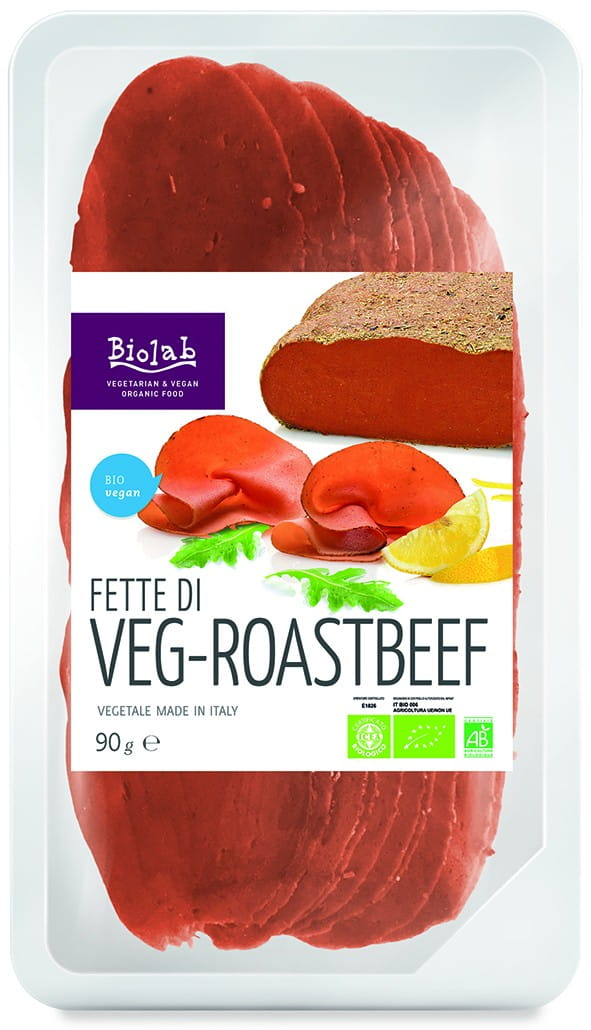 Alternative végétale Rôti de boeuf BIO 90 g bioLAB