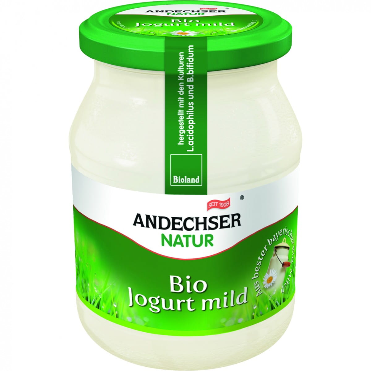 Yaourt nature 37% BIO 500 g ANDECHSER NATUR