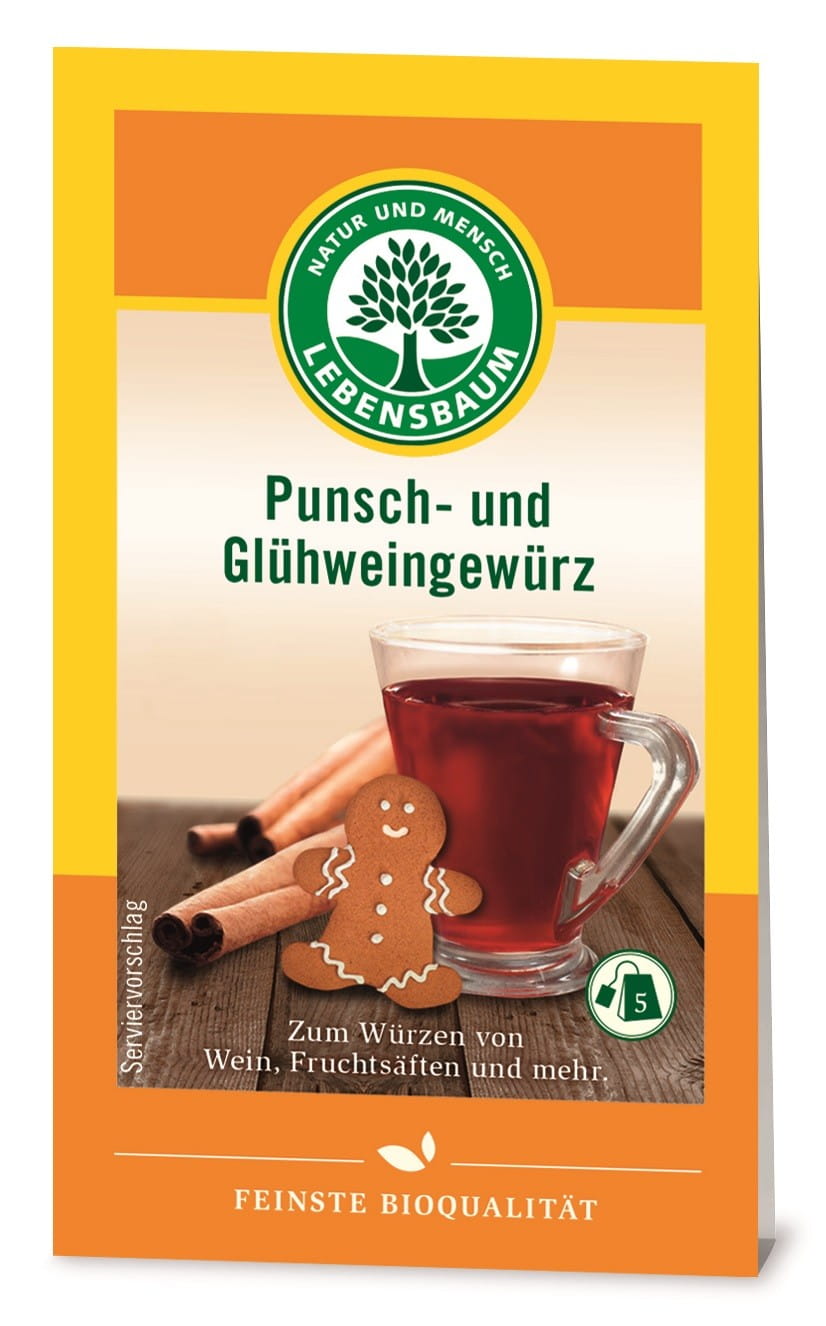 Assaisonnement vin chaud BIO (5 x 2 g) 10 g - LEBENSBAUM