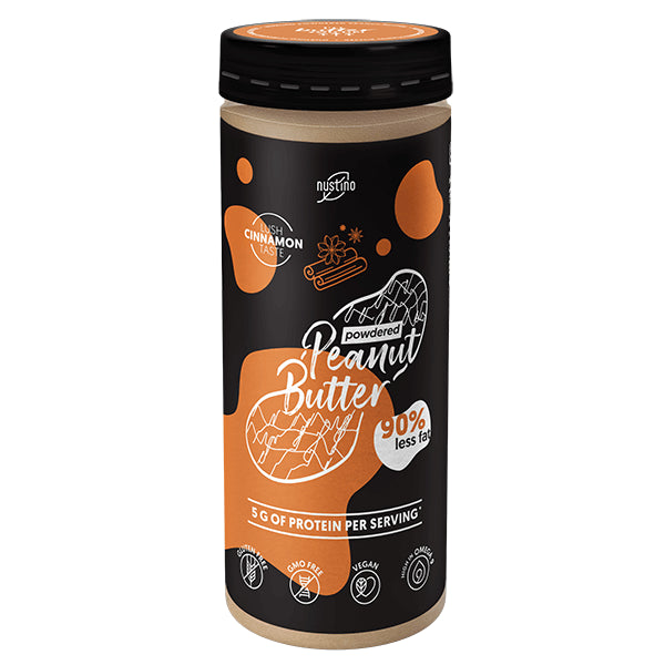 Beurre de cacahuète en poudre, cannelle 200g NUSTINO