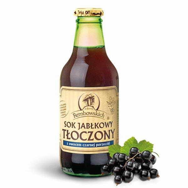Jus de pomme pressé au cassis 250 ml REMBOWSCY