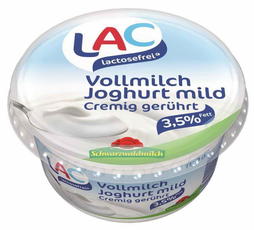 Crème de yaourt sans lactose 150 g SCHWARZWALDMILCH