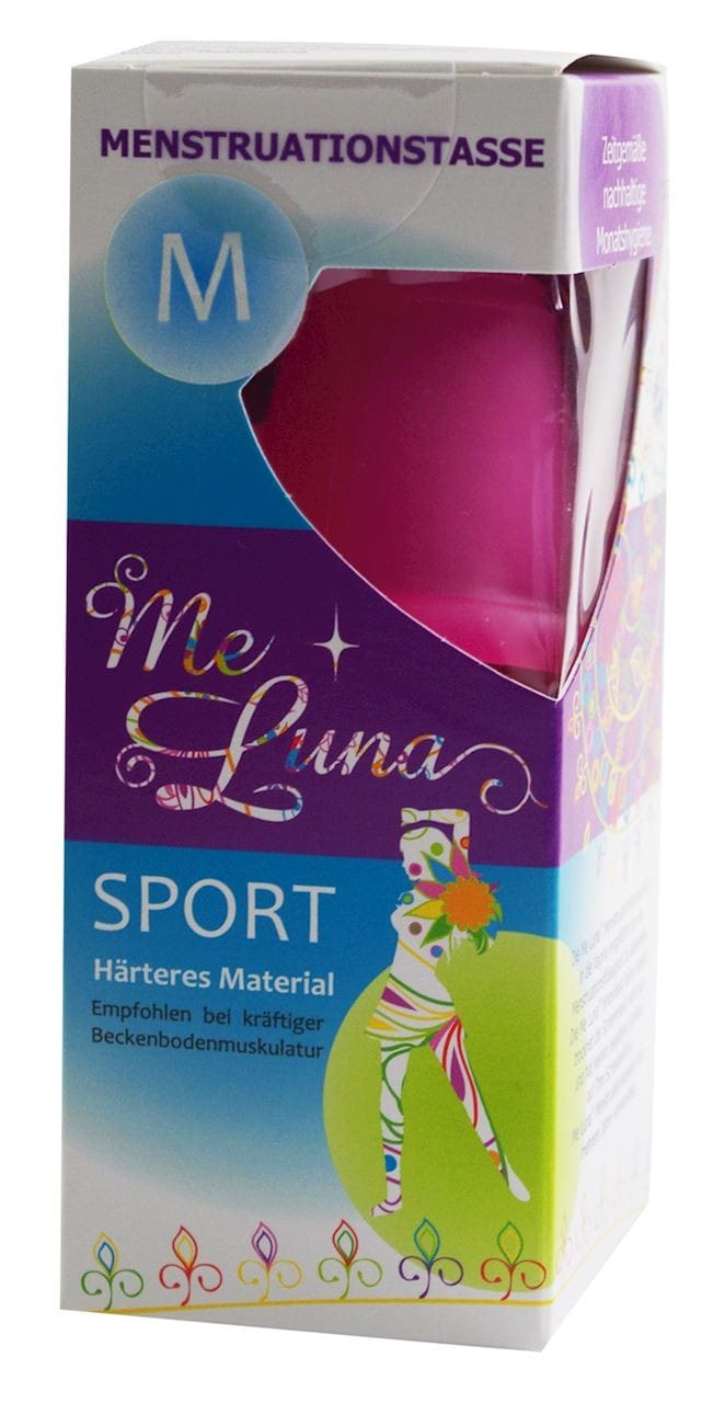 Coupe menstruelle sport rose taille M - ME LUNA