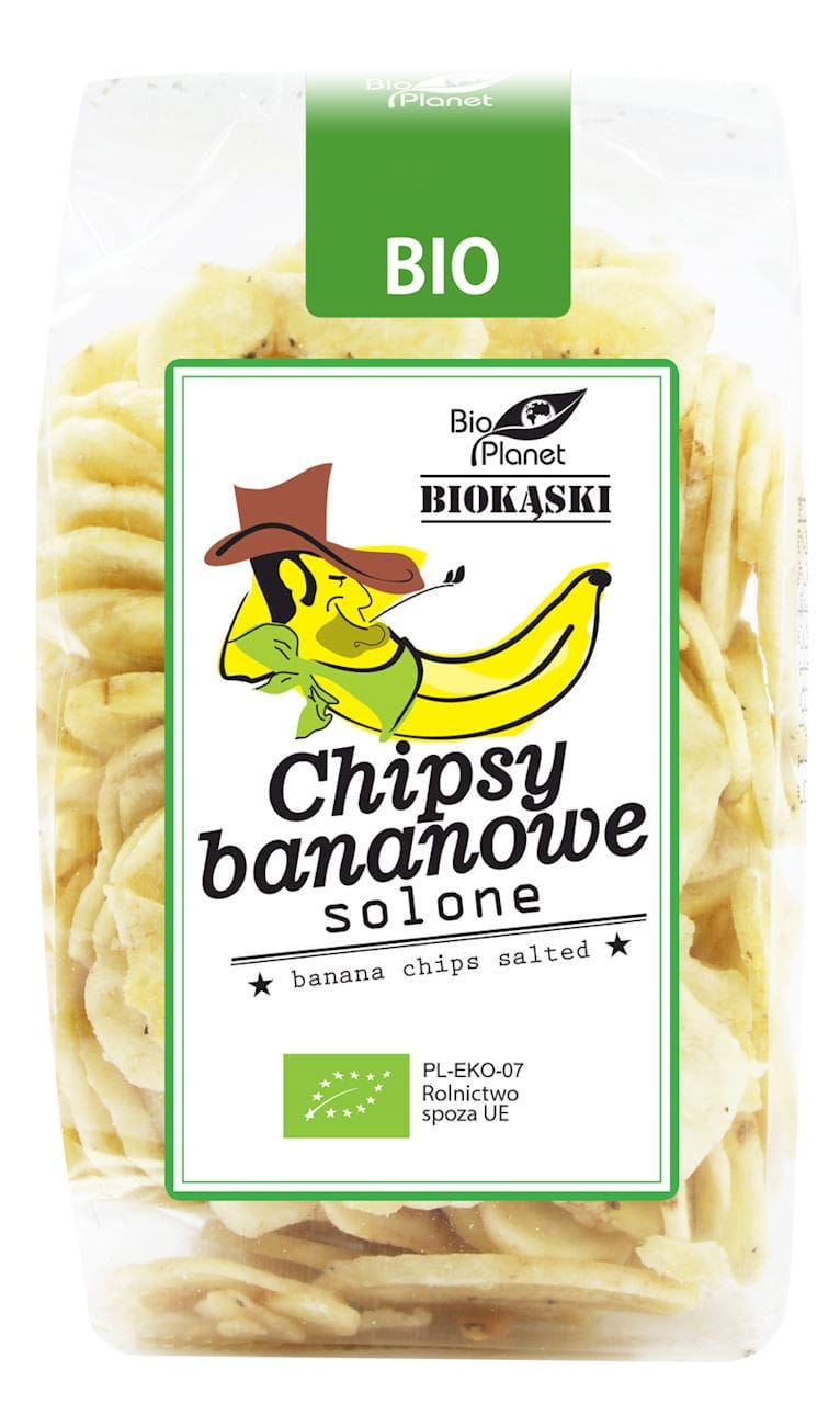Chips de Banane Salées BIO 150 g - BIO PLANET