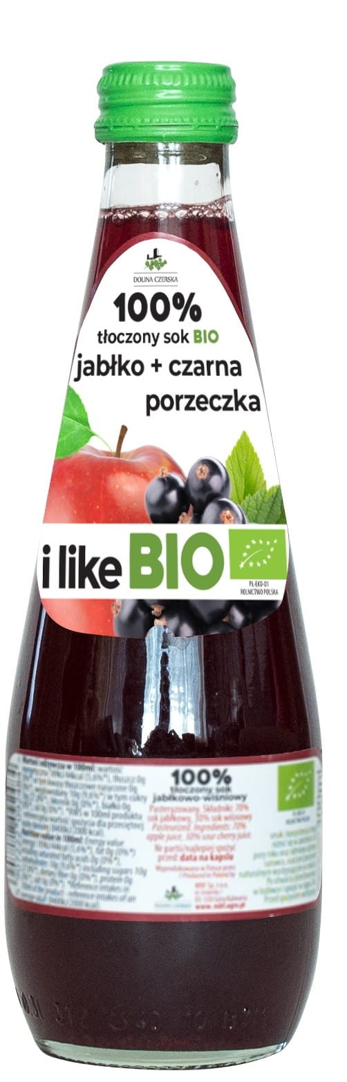 Jus de pomme au cassis BIO 300 ml - CZERSKA VALLEY