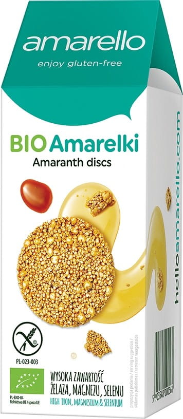 Amarelki BIO sans gluten 72 g AMARELLO