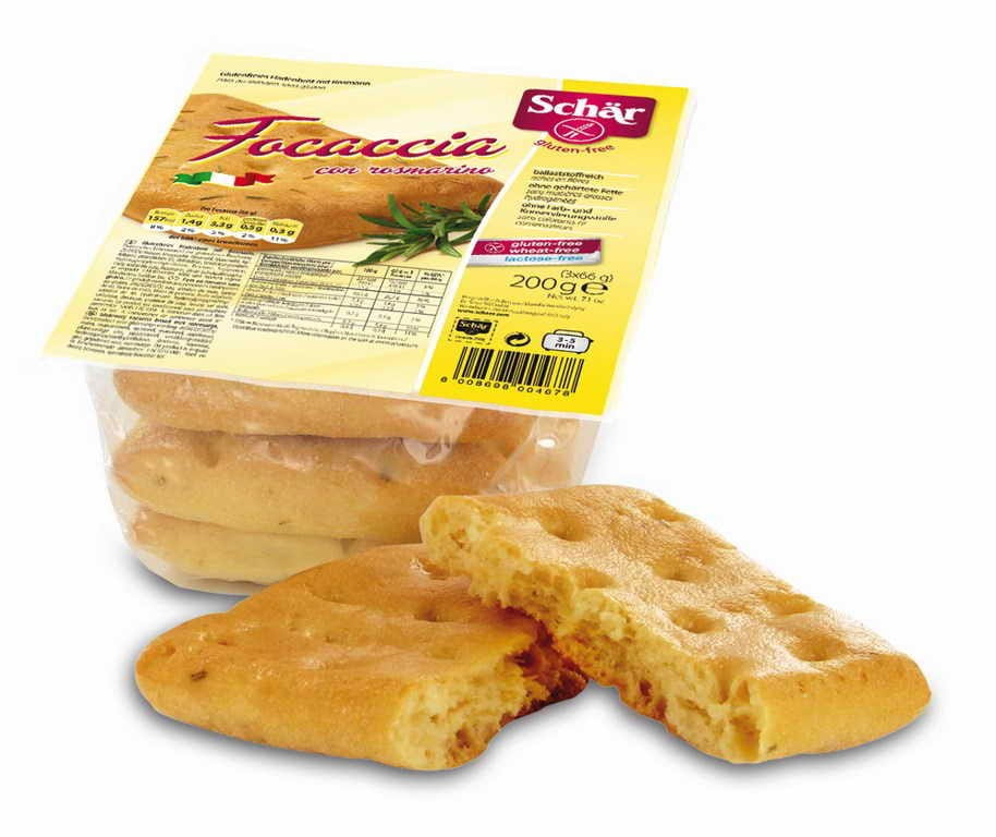 Focaccia sans gluten au romarin 200 g SCHÄR