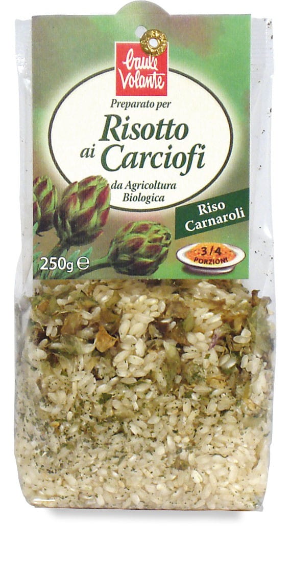 Risotto aux artichauts BIO 250 g BAULE VOLANTE