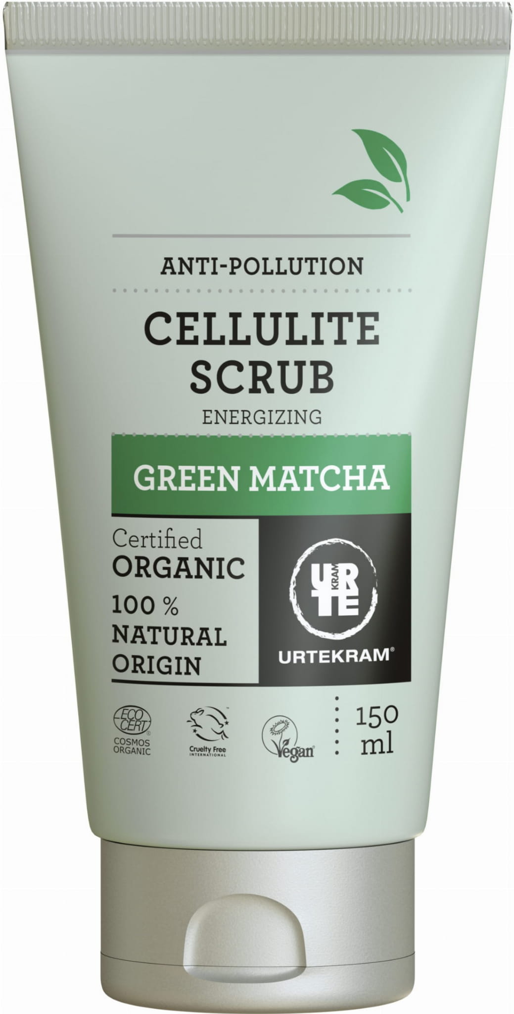 Gommage anti-cellulite au matcha vert BIO 150 ml URTEKRAM