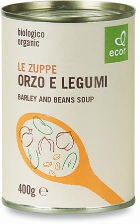 Soupe de légumineuses et orge BIO 400 g ECOR