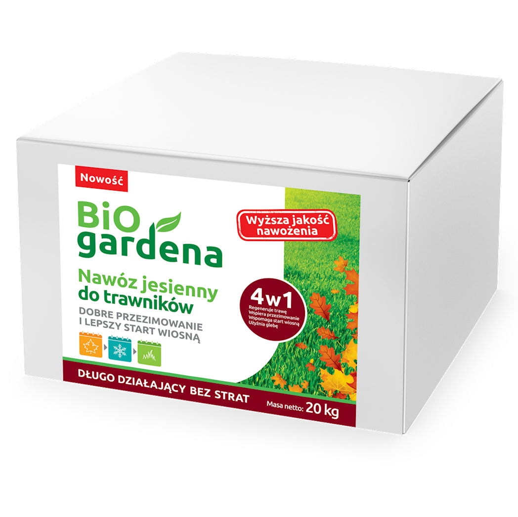 Engrais d'automne pour pelouses ECO 20 kg - BIO GARDENA