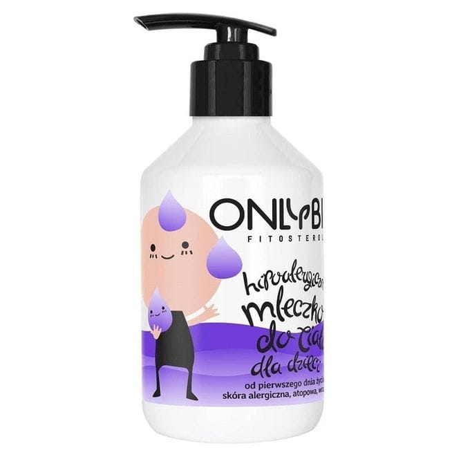 Lait corporel hypoallergénique pour enfants 250ml ONLYBIO