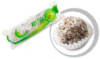 Rawmeo noix de coco pralinés crus sans gluten BIO 57 g - LIFEFOOD