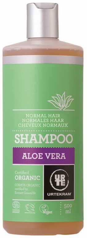 Shampoing Aloe pour cheveux normaux BIO 500 ml URTEKRAM