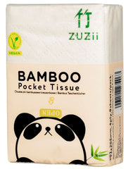 Lingettes en bambou de poche 64 pcs (8 pcs x 8) - ZUZII