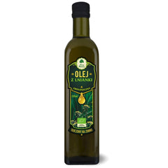 Huile de lin (huile de safran) vierge non raffinée BIO 500 ml - DARY NATURY