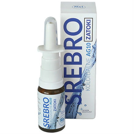 Argent colloïdal sinus ag10 15ml NELFARMA