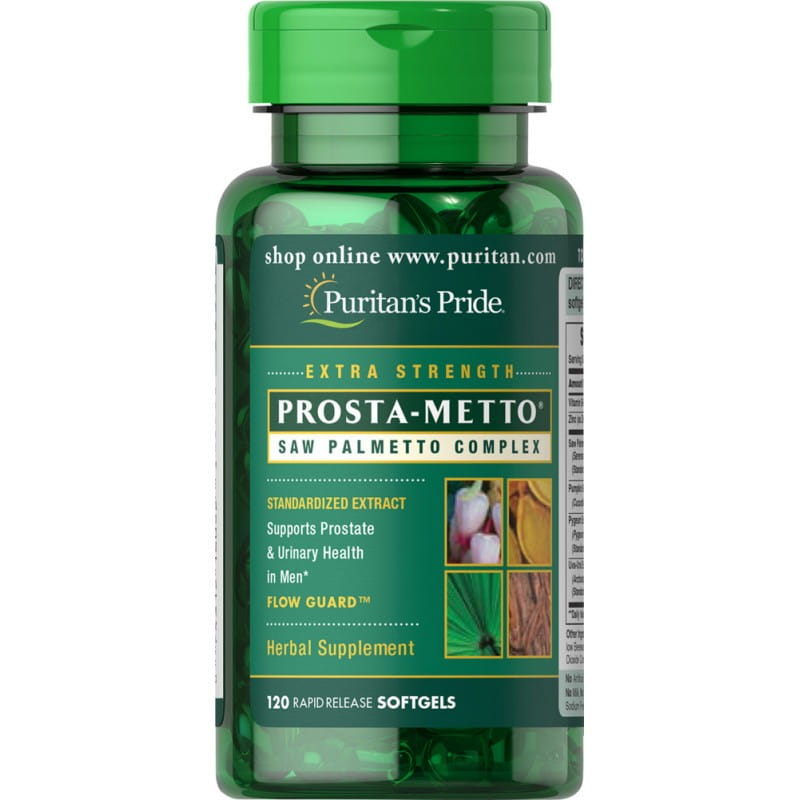 Complexe simple de palmier nain - 120 gélules PURITAN'S PRIDE