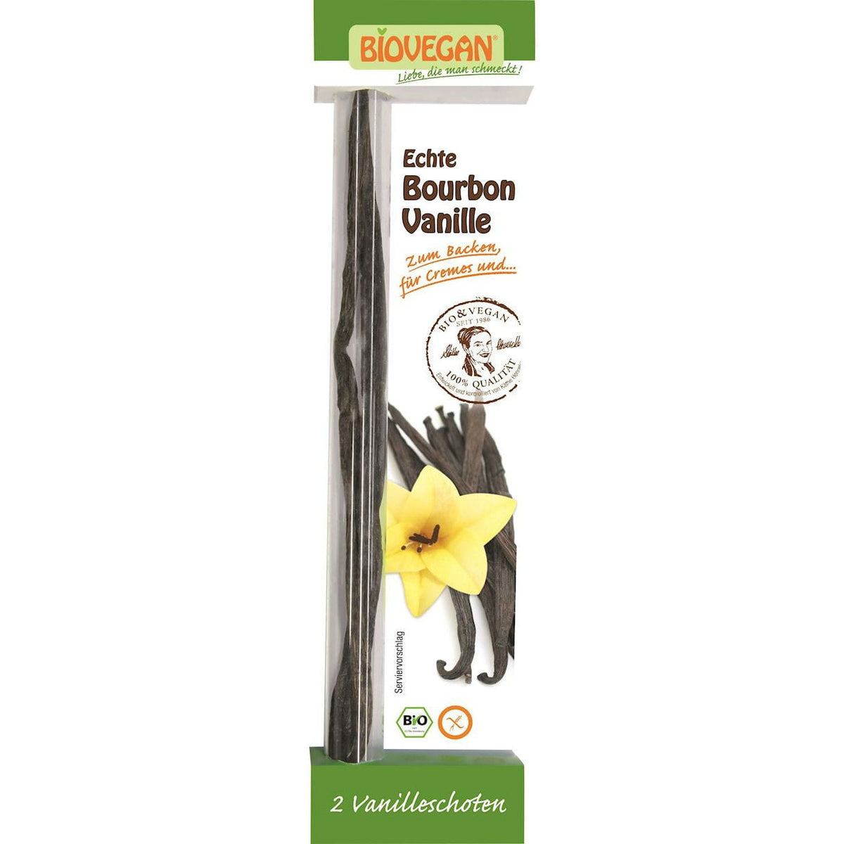 Vanille Bourbon en gousse BIO (2 pcs) - BIO VEGAN