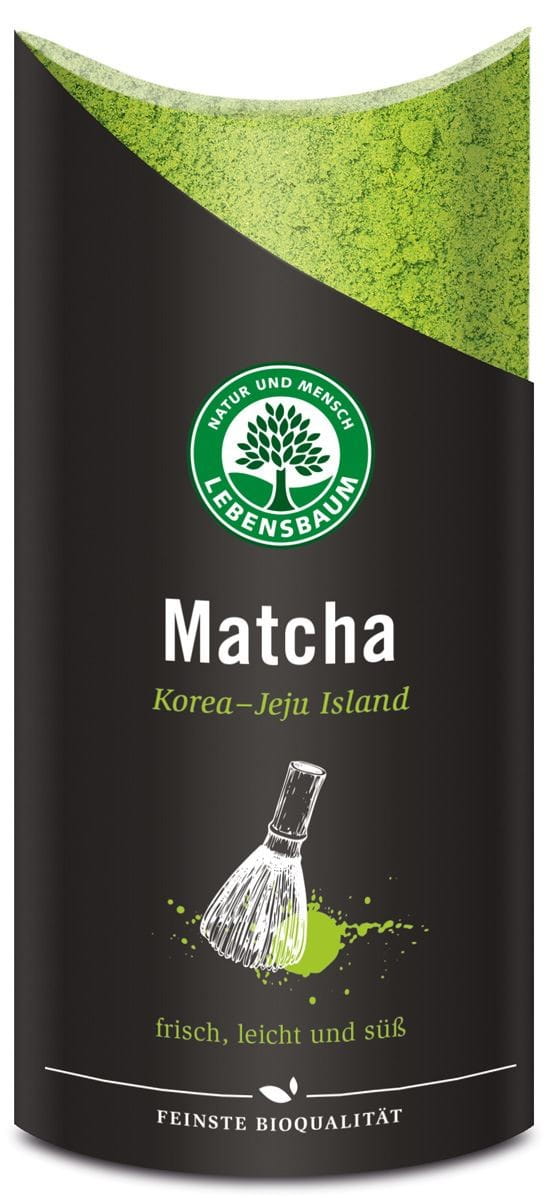 Poudre de thé matcha BIO 30 g - LEBENSBAUM